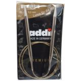 Addi Turbo Rundstricknadeln Messing 80cm 8,00mm / 31.5in US11