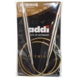 Addi Turbo Rundstricknadeln Messing 80cm 9,00mm / 31.5in US13