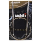 Addi Turbo Rundstricknadeln Messing 60cm 6,00mm / 23.6in US10