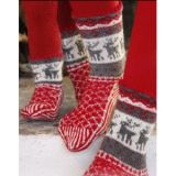 Christmas Stampede by DROPS Design - Strickmuster mit Kit Weihnachts-S - 29/31