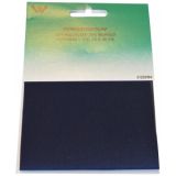 Aufbügeletikett/Reparaturpflaster Polyester/Baumwolle Marineblau 10x40