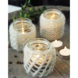 Holiday Night by DROPS Design - Strickmuster mit Kit Kerzenständer 22c - Holiday Night by DROPS Design