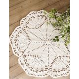 Sparkle und Shine by DROPS Design - Häkelmuster mit Kit Deckchen und W - 52 cm og 92 cm