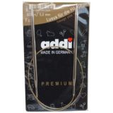 Addi Turbo Rundstricknadeln Messing 60cm 5,00mm / 23.6in US8