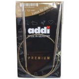 Addi Turbo Rundstricknadeln Messing 60cm 5,50mm / 23.6in US9