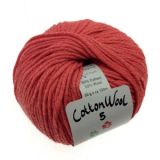 Gepard Garn CottonWool 5 Unicolor 208 Staubkoralle