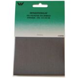 Aufbügeletikett/Reparaturpflaster Polyester/Baumwolle Dunkelgrau 10x40