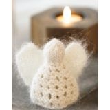 Christmas Cherub by DROPS Design - Strickmuster mit Kit Engel Weihnach - 2 stk. Juleengle
