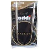 Addi Turbo Rundstricknadeln Messing 60cm 9,00mm / 23.6in US13