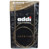 Addi Turbo Rundstricknadeln Messing 80cm 4,00mm / 31.5in US6