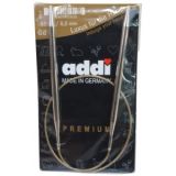 Addi Turbo Rundstricknadeln Messing 60cm 6,50mm / 23.6in US10½