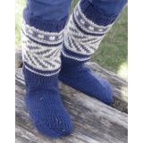 Little Adventure Socks by DROPS Design - Strickmuster mit Kit mehrfarb - 22/23