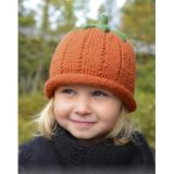 Sweet Pumpkin by DROPS Design - Strickmuster mit Kit Mütze Halloween K - 2/4 år
