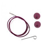 KnitPro Draht / Kabel für austauschbare Rundstricknadeln 28cm (wird 50