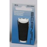Scanfil Elastikfaden Schwarz 20m