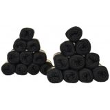Mayflower Cotton 8/4 20 Knäuel Farbpackung Unicolor 1443 Schwarz - Mayflower Cotton 8/4 Garnpakke Unicolor 1443 Sort - 20 stk