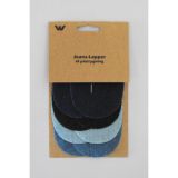 Jeans Mini Pflaster Assorted Blau 7x9,5cm - 4x2 Stück