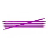 KnitPro Trendz Strumpfstricknadeln Acryl 20cm 5,00mm / 7.9in US8 Viole