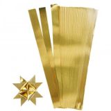 Sternstreifen Gold 45cm 10mm Durchmesser 4,5cm - 100 Stk.