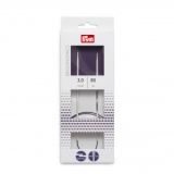 Prym Ergonomics Rundstricknadeln Kunststoff 80cm 3,00mm / 31.5in US2½