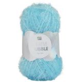 Rico Creative Bubble Garn Unicolor 007 Hellblau