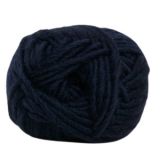 Hjertegarn Natur Uld Garn Unicolor 990 Marineblau