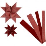 Vivi Gade Star Strips Rot/Glitter/Lack 44-86cm 15-25mm Durchmesser 6,5