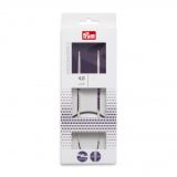 Prym Ergonomics Rundstricknadeln Kunststoff 60cm 4,00mm / 23.6in US6