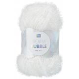 Rico Creative Bubble Garn Unicolor 001 Weiß