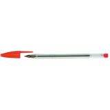 50x Bic Cristal Kugelschreiber rot mittel