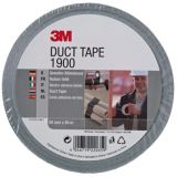 3M Gewebeklebeband 1900 Silber 50mm x 50m (1 Rolle)