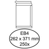 250 weiße selbstklebende Umschläge 120gr EB4 262 x 371 mm