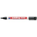 Edding 400 Permanentmarker 1 mm rund schwarz