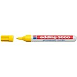 Edding 3000 Permanentmarker 1,5-3mm rund gelb