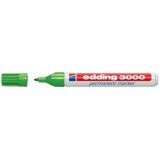 Edding 3000 Permanentmarker 1,5-3mm rund hellgrün