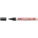 Edding 750 Lackmarker 2-4mm rund schwarz