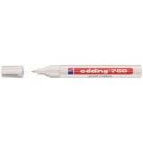 Edding 750 Lackmarker 2-4mm rund weiß