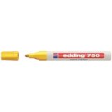 Edding 750 Lackmarker 2-4mm rund gelb