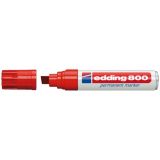 Edding 800 Permanentmarker 4-12mm schräg rot