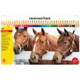 36 Buntstifte von Eberhard Faber im Blechetui