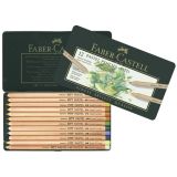 12 PITT Pastellstifte Faber-Castell im Metalletui