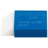 Radiergummi Edding R20 weiß mit blauem Halter