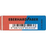 Bleistift- und Tuscheradierer Eberhard Faber rot/blau