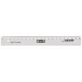 M+R Lineal 20 cm transparent