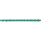 Linex Anti-Rutsch-Lineal 50 cm grün/transparent