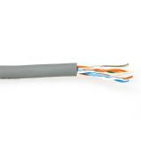 F/UTP-Kabel CAT5e auf Rolle 100 Meter grau