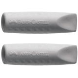 Radierkappe Faber-Castell Grip 2001 grau (2 Stück)