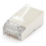 RJ45 (8P8C) Stecker für runde geschirmte Kabel