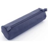 Alassio Federmäppchen aus echtem Leder blau