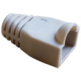25 Flexible Tüllen für RJ45-Stecker beige